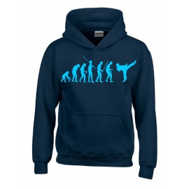 KARATE Evolution Kinder Sweatshirt mit Kapuze HOODIE Kids Gr.128