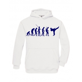 KARATE Evolution Kinder Sweatshirt mit Kapuze HOODIE Kids Gr.128