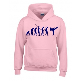 KARATE Evolution Kinder Sweatshirt mit Kapuze HOODIE Kids Gr.128