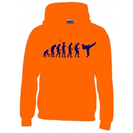 KARATE Evolution Kinder Sweatshirt mit Kapuze HOODIE Kids Gr.128