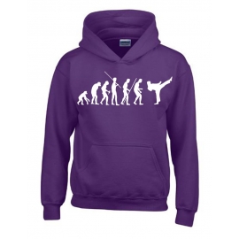 KARATE Evolution Kinder Sweatshirt mit Kapuze HOODIE Kids Gr.128