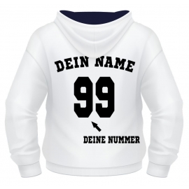 Deutschland ADLER Fußball HOODIE TRIKOT mit Deinem NAMEN + NUMME