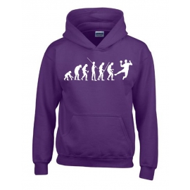 HANDBALL Evolution Kinder Sweatshirt mit Kapuze HOODIE Kids Gr.1