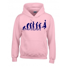 BASKETBALL Evolution Kinder Sweatshirt mit Kapuze HOODIE Kids Gr