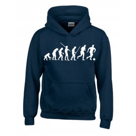 FUSSBALL Evolution Kinder Sweatshirt mit Kapuze HOODIE Kids Gr.1