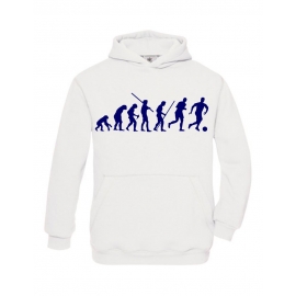 FUSSBALL Evolution Kinder Sweatshirt mit Kapuze HOODIE Kids Gr.1