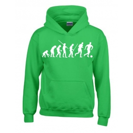 FUSSBALL Evolution Kinder Sweatshirt mit Kapuze HOODIE Kids Gr.1