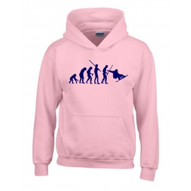 SNOWBOARD Evolution Kinder Sweatshirt mit Kapuze HOODIE Kids Gr.