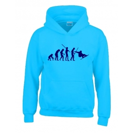 SNOWBOARD Evolution Kinder Sweatshirt mit Kapuze HOODIE Kids Gr.