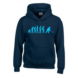 EISHOCKEY Evolution Kinder Sweatshirt mit Kapuze HOODIE Kids Gr.