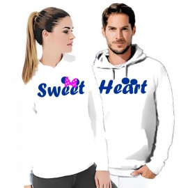 SWEET & HEART Sweatshirt für Paare Liebe Love süße Sweatshirts m