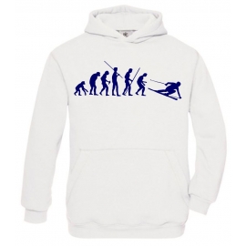 SKI Evolution Kinder Sweatshirt mit Kapuze HOODIE Kids Gr.128 - 