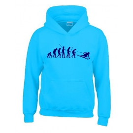 SKI Evolution Kinder Sweatshirt mit Kapuze HOODIE Kids Gr.128 - 