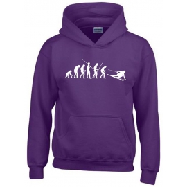 SKI Evolution Kinder Sweatshirt mit Kapuze HOODIE Kids Gr.128 - 