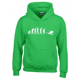 SKI Evolution Kinder Sweatshirt mit Kapuze HOODIE Kids Gr.128 - 