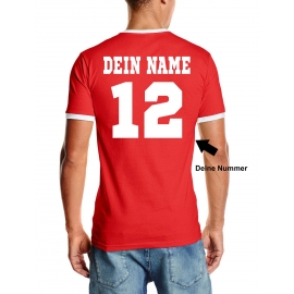 EM 2016 TÜRKEI T-SHIRT mit Deinem NAMEN + NUMMER ! Fußball Triko