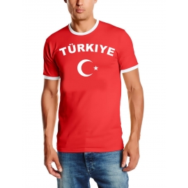 EM 2016 TÜRKEI T-SHIRT mit Deinem NAMEN + NUMMER ! Fußball Triko