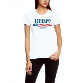 Hillary for President ! Clinton gegen Trump - US Wahl 2016 ! Damen T-Shirt div. Farben S - XXL