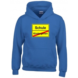 Schulanfang Kinder Hoodie -- Sweatshirt mit Kapuze Kids Gr.116 128 140 152 cm