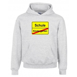 Schulanfang Kinder Hoodie -- Sweatshirt mit Kapuze Kids Gr.116 128 140 152 cm