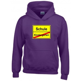 Schulanfang Kinder Hoodie -- Sweatshirt mit Kapuze Kids Gr.116 128 140 152 cm