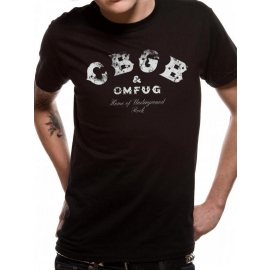 CBGB & OMFUG home of underground rock NYC distressed, Herren, schwarz, T-SHIRT S M L XL XXL