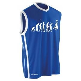 BASKETBALL - Evolution !  TRIKOT Tank Shirt S M L XL XXL 3XL 4XL 5XL Rot, Schwarz, Blau Teamshirt auch mit Shorts erhältlich.