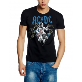 AC/DC - ANGUS & BRAIN - NEU - T-SHIRT, Schwarz - S M L XL XXL