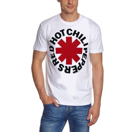 RHCP red hot chilli peppers ASTERISK Logo Neu, Herren, weiß, T-SHIRT S M L XL XXL