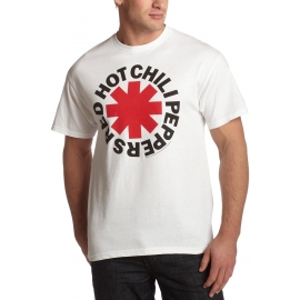 RHCP red hot chilli peppers ASTERISK Logo Neu, Herren, weiß, T-SHIRT S M L XL XXL