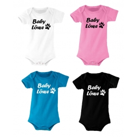 MAMA LÖWE + BABY LÖWE Long T-SHIRT + STRAMPLER - Set zur Geburt Mutter und Baby - ! Junge und Mädchen Strampler   S M L XL 2XL 3XL  Baby Body - Damen T-Shirt Extra Lang Strech