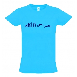 SCHWIMMEN Evolution Kinder T-Shirt Kids Gr.128 - 164 cm