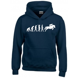 REITEN Evolution Kinder Sweatshirt mit Kapuze HOODIE Kids Gr.128 - 164 cm Voltegieren, Springreiten, Reitunterricht, Reiturnier