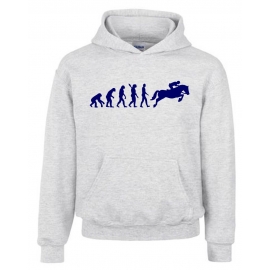 REITEN Evolution Kinder Sweatshirt mit Kapuze HOODIE Kids Gr.128 - 164 cm Voltegieren, Springreiten, Reitunterricht, Reiturnier