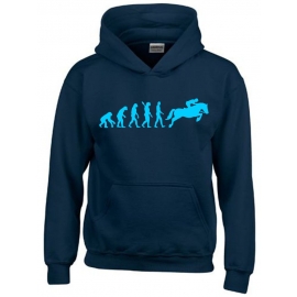 REITEN Evolution Kinder Sweatshirt mit Kapuze HOODIE Kids Gr.128 - 164 cm Voltegieren, Springreiten, Reitunterricht, Reiturnier