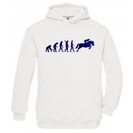 REITEN Evolution Kinder Sweatshirt mit Kapuze HOODIE Kids Gr.128 - 164 cm Voltegieren, Springreiten, Reitunterricht, Reiturnier