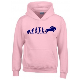 REITEN Evolution Kinder Sweatshirt mit Kapuze HOODIE Kids Gr.128 - 164 cm Voltegieren, Springreiten, Reitunterricht, Reiturnier