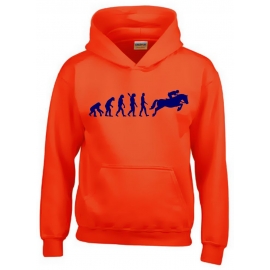 REITEN Evolution Kinder Sweatshirt mit Kapuze HOODIE Kids Gr.128 - 164 cm Voltegieren, Springreiten, Reitunterricht, Reiturnier