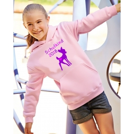 Schulkind 2018 ! Mädchen Geschwister Sweatshirt mit Kapuze HOODIE Kids Gr.128 - 164 cm