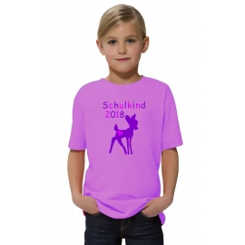 Schulkind 2018 ! Mädchen Geschwister T-Shirt Kids Gr.128 - 164 cm Einschulung, erster Schultag, 1. Klasse, Kindergartenabschieds Shirt