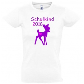 Schulkind 2018 ! Mädchen Geschwister T-Shirt Kids Gr.128 - 164 cm Einschulung, erster Schultag, 1. Klasse, Kindergartenabschieds Shirt