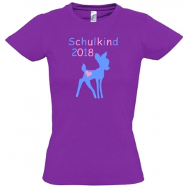 Schulkind 2018 ! Mädchen Geschwister T-Shirt Kids Gr.128 - 164 cm Einschulung, erster Schultag, 1. Klasse, Kindergartenabschieds Shirt