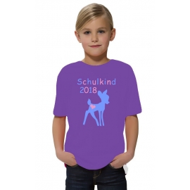 Schulkind 2018 ! Mädchen Geschwister T-Shirt Kids Gr.128 - 164 cm Einschulung, erster Schultag, 1. Klasse, Kindergartenabschieds Shirt