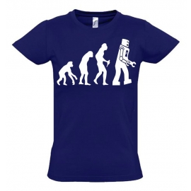 ROBOTER Evolution Kinder T-Shirt Kids Gr.128 - 164 cm