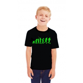 FUSSBALL Evolution Kinder T-Shirt Kids Gr.128 - 164 cm