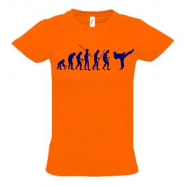 KARATE Evolution Kinder T-Shirt Kids Gr.128 - 164 cm Kickboxen, Taekwondo, Judo, Karate, Aikido, Ju Jutsu