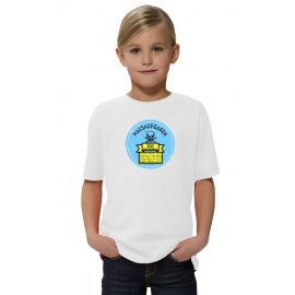 HAUSAUFGABEN - NEBENWIRKUNGEN : Brechreiz, Übelkeit, Schlafstörungen, nervöses Zittern, Atemnot, innere Unruhe, Herzrasen... Kinder T-Shirt Kids Gr.128 - 164 cm