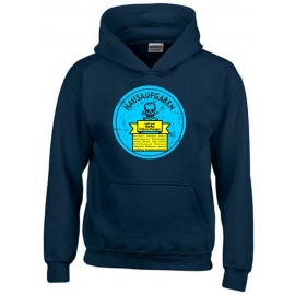 HAUSAUFGABEN - NEBENWIRKUNGEN : Brechreiz, Übelkeit, Schlafstörungen ... Kinder HOODIE SWEATSHIRT MIT KAPUZE Kids Gr.128 - 164 cm