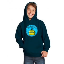 HAUSAUFGABEN - NEBENWIRKUNGEN : Brechreiz, Übelkeit, Schlafstörungen ... Kinder HOODIE SWEATSHIRT MIT KAPUZE Kids Gr.128 - 164 cm