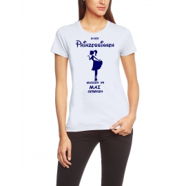 Echte Prinzessinnen wurden im Mai geboren ! Damen - Mädchen Geburtstag T-SHIRT Gr. S M L XL Prinzessin Birthday Party Feiern